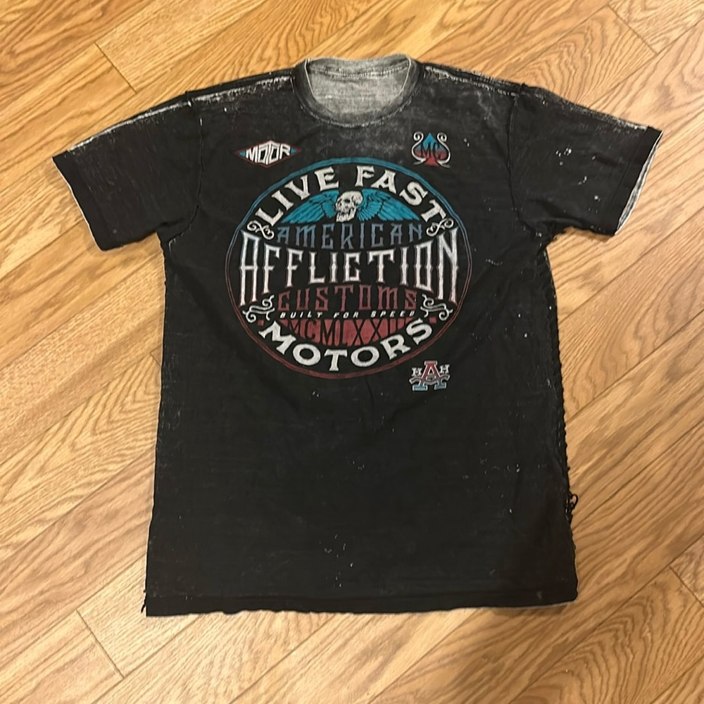 AFFLICTION T-Shirt Reversible